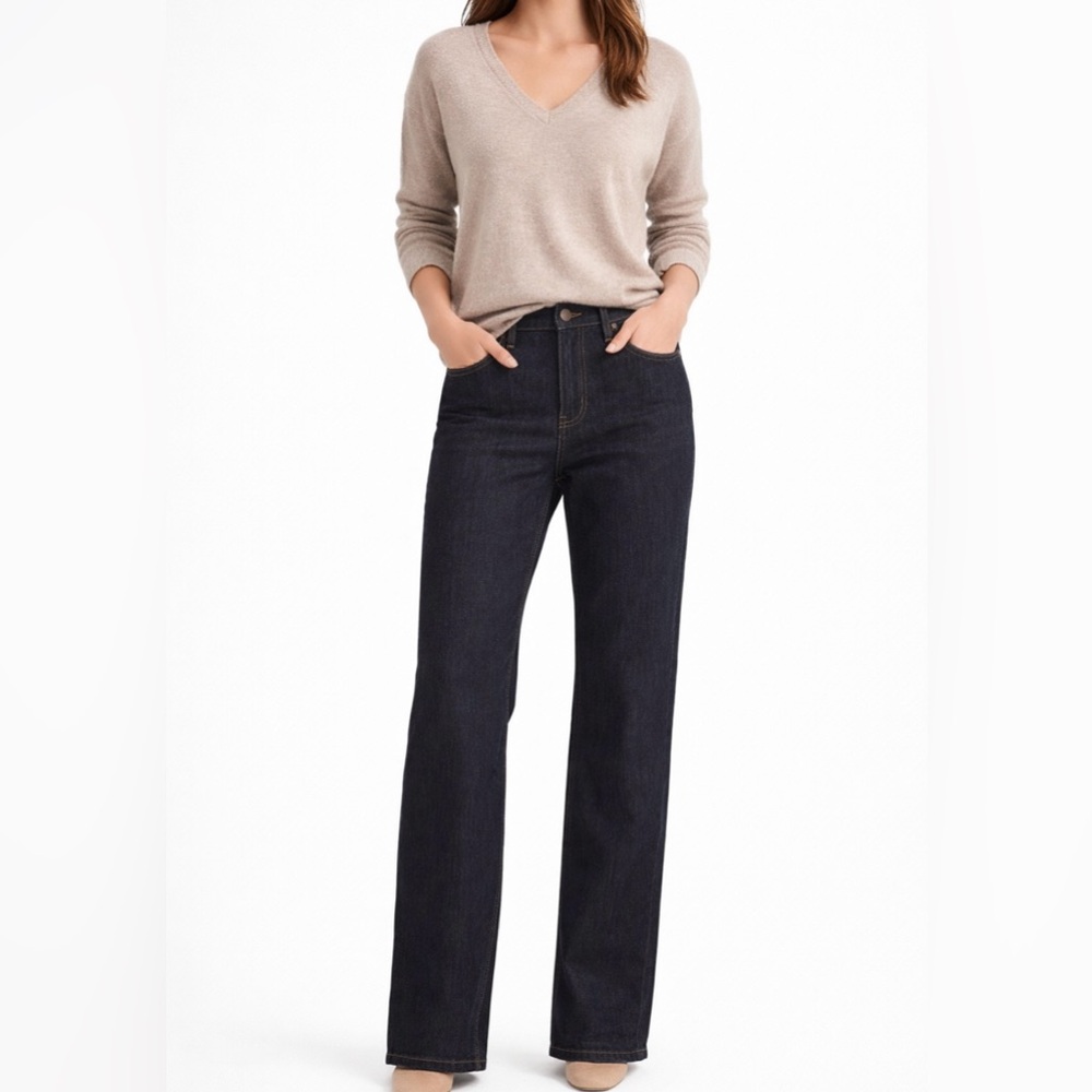 Eileen Fisher 10 Tall Straight Leg